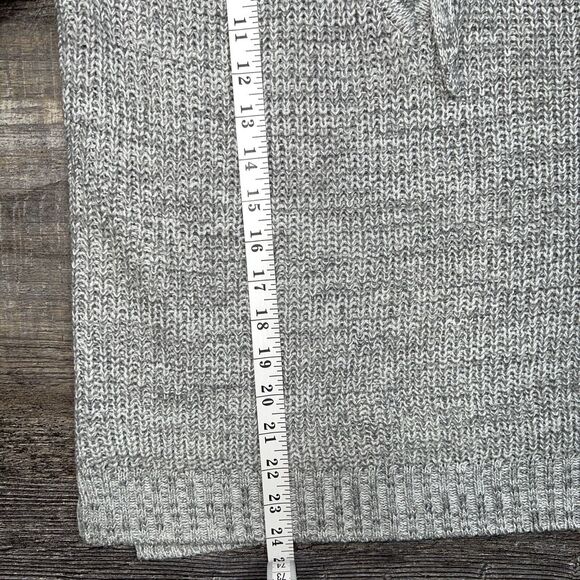 It's Our Time Knit Sweater Women's Scoop with Tie Neck Long Sleeve Size Small - Picture 11 of 12